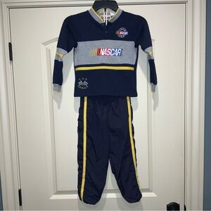Vintage Chase Authentics Team NASCAR Shirt And Pant Set, Youth 5